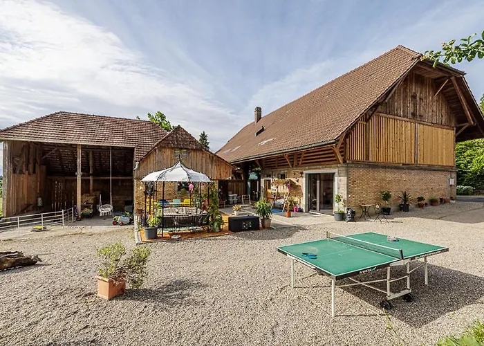 Uelis-stoeckli-gaestezimmer Auf Bauernhof Mit Billiard Und Alpakatrekking